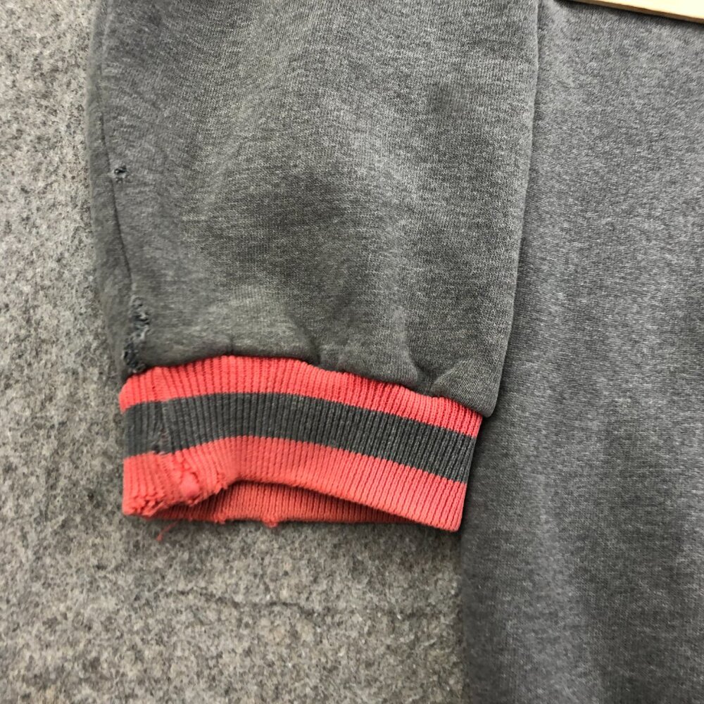 Vintage Puma Sweatshirt Mens 2XL Gray Red Spell Out Sportsunity - Picture 12 of 13